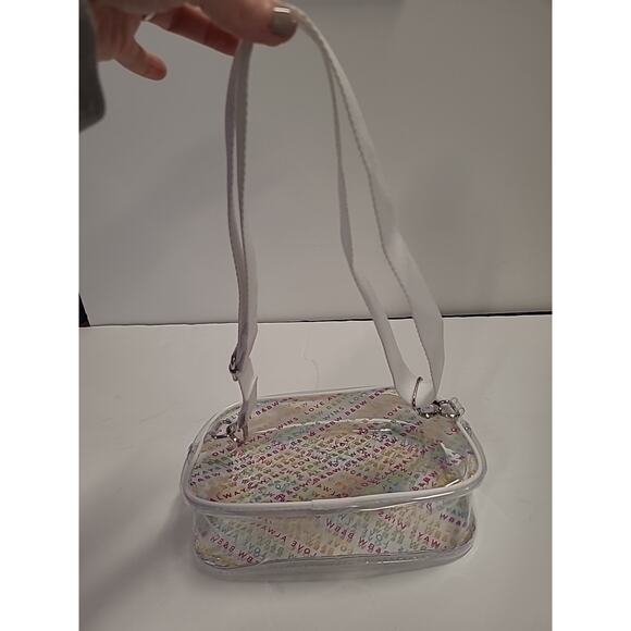 Bath Body Works Sports Pack Clear Crossbody Bag Makeup Bag Love Always Wins - Picture 6 of 9